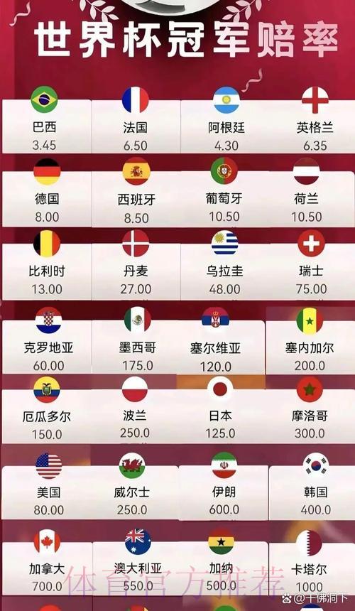 2026世界杯赔率深度解析与比赛走势预测